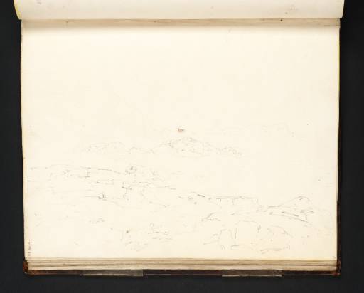 Joseph Mallord William Turner, ‘Rocks and Cliffs on the Coast, Perhaps in St Bride's Bay’ 1795