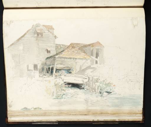 Joseph Mallord William Turner, ‘A Weatherboarded Watermill’ 1798