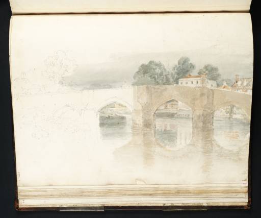 Joseph Mallord William Turner, ‘Aylesford, Kent: The Bridge over the Medway’ 1798