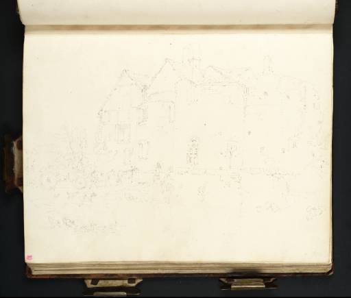 Joseph Mallord William Turner, ‘Allington Castle, near Maidstone, Seen across the Moat’ 1798