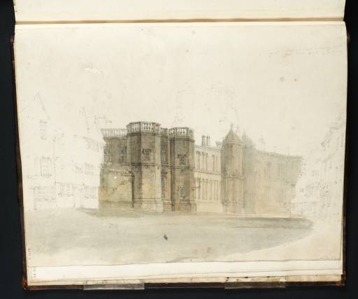 Joseph Mallord William Turner, ‘Oxford: The Front of Christ Church’ 1795