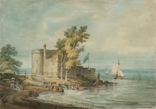 Joseph Mallord William Turner, ‘Cowes Castle, Isle of Wight’ ?1796
