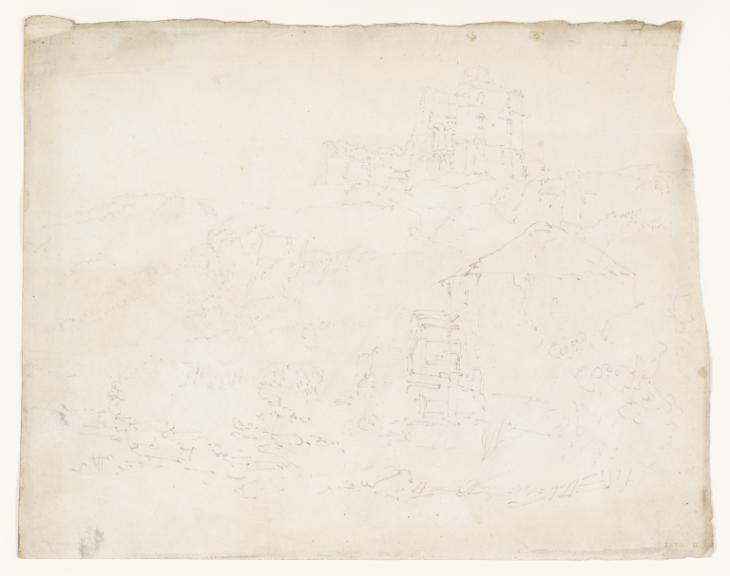 Joseph Mallord William Turner, ‘Norham Castle, with a Watermill in the Foreground’ 1797-8