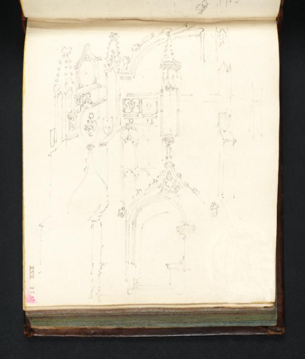 Joseph Mallord William Turner, ‘Part of Chichester Cross’ 1796