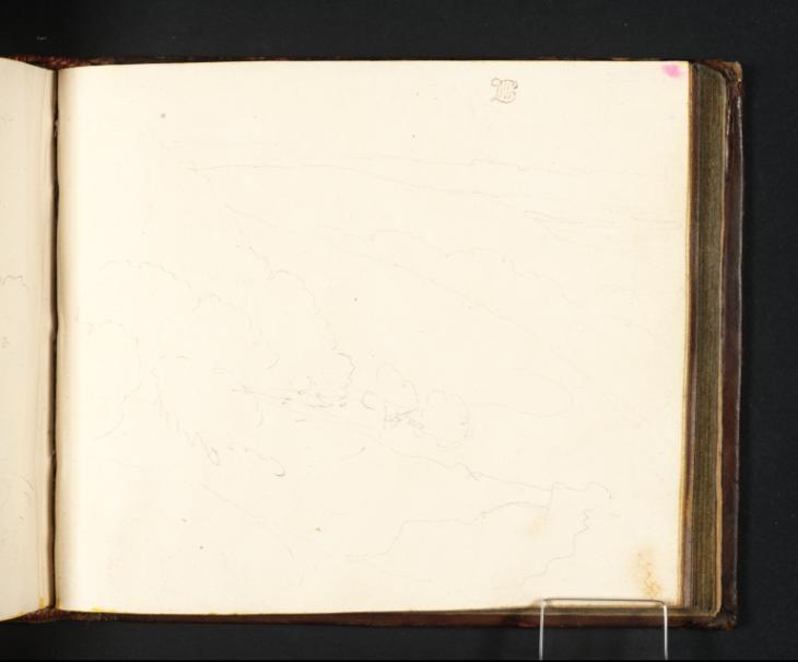 Joseph Mallord William Turner, ‘Wooded Hills: ?The South Downs near Bignor’ 1796