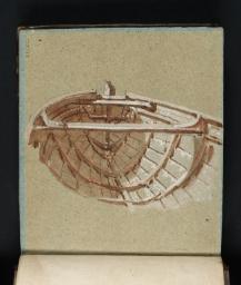 Study of the Inside of a Small Boat: Bow, Thwart and Ribs, Joseph Mallord William Turner, 1796