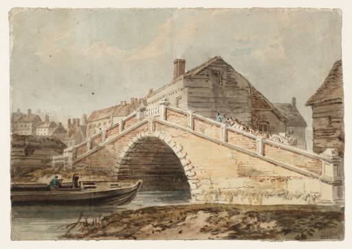 Joseph Mallord William Turner, ‘A Bridge at Lewes, Sussex’ ?1796