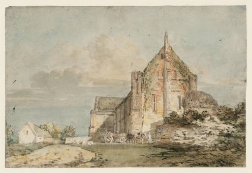 Joseph Mallord William Turner, ‘Abbotsbury, Dorset: The Granary’ c.1796