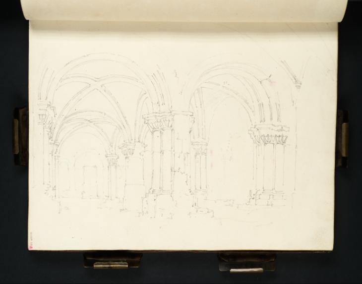 Joseph Mallord William Turner, ‘Kirkstall Abbey: The Chapter House’ 1797