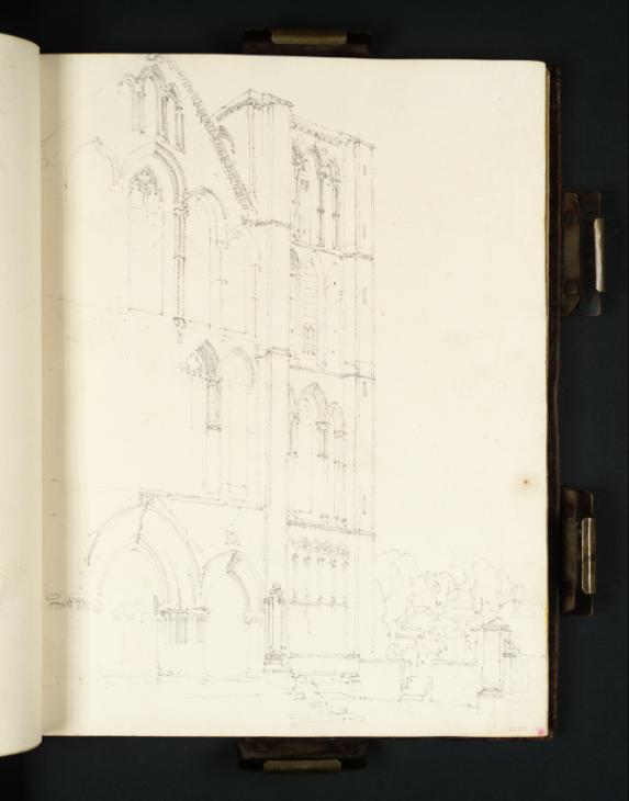Joseph Mallord William Turner, ‘Ripon: The West Front of the Minster’ 1797