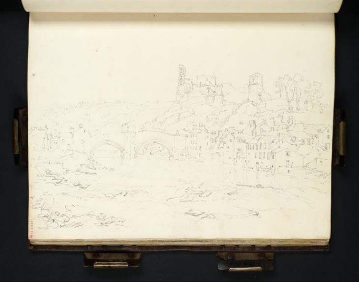 Joseph Mallord William Turner, ‘Barnard Castle: The Castle and Bridge looking Upstream’ 1797