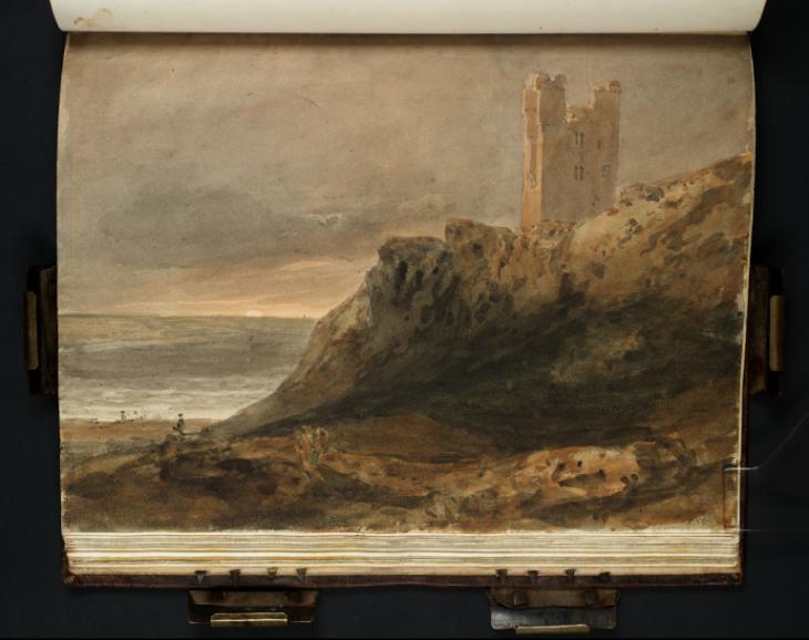 Joseph Mallord William Turner, ‘Dunstanburgh Castle: The Lilburn Tower with the Sea Beyond’ 1797