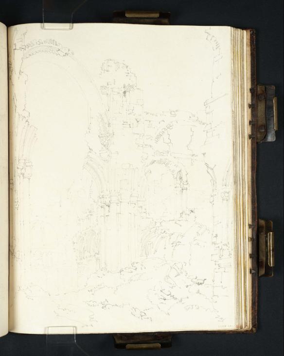 Joseph Mallord William Turner, ‘Lindisfarne: The Interior of the Priory Church’ 1797