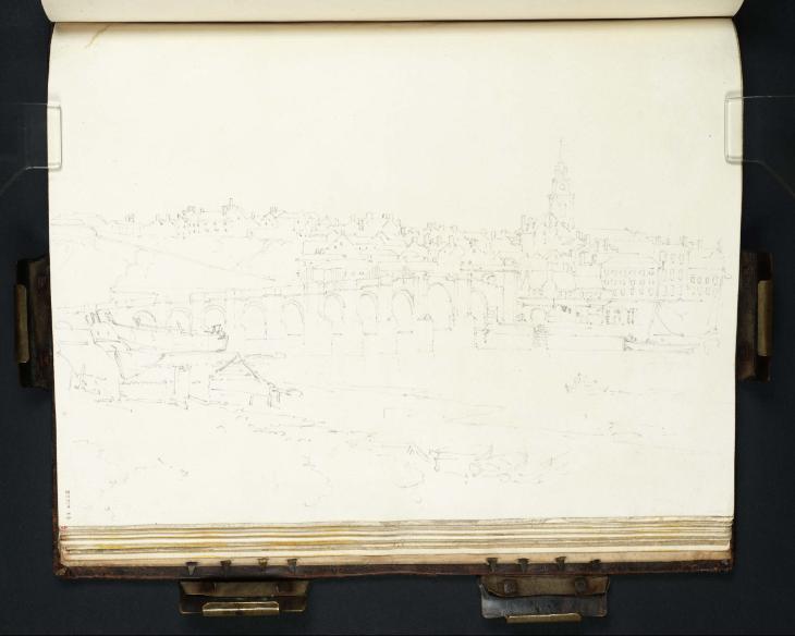 Joseph Mallord William Turner, ‘Berwick on Tweed, with the Bridge’ 1797