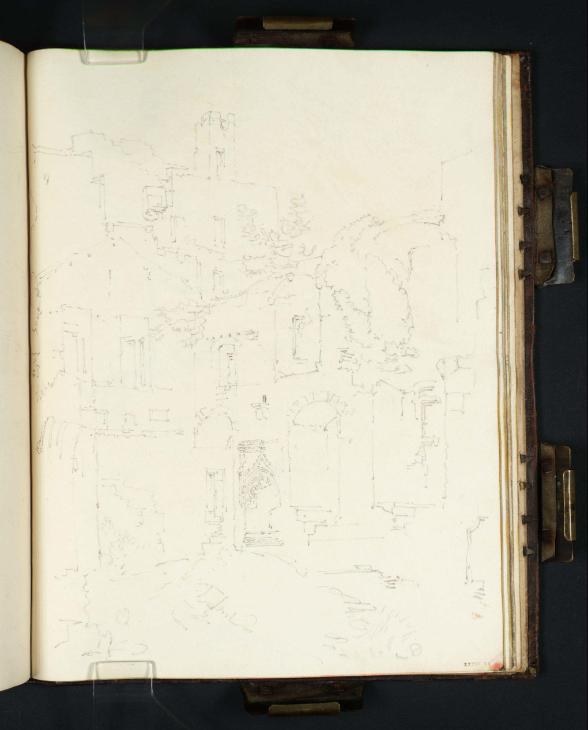 Joseph Mallord William Turner, ‘Harewood Castle: Interior of the Ruins’ 1797
