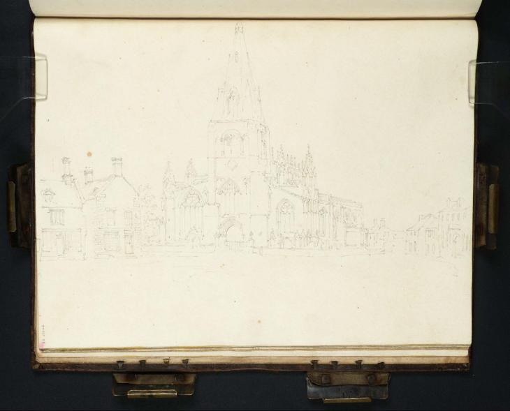 Joseph Mallord William Turner, ‘Sleaford: St Denys's Church from the West’ 1797