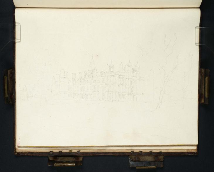 Joseph Mallord William Turner, ‘Burghley House from the North-West’ 1797
