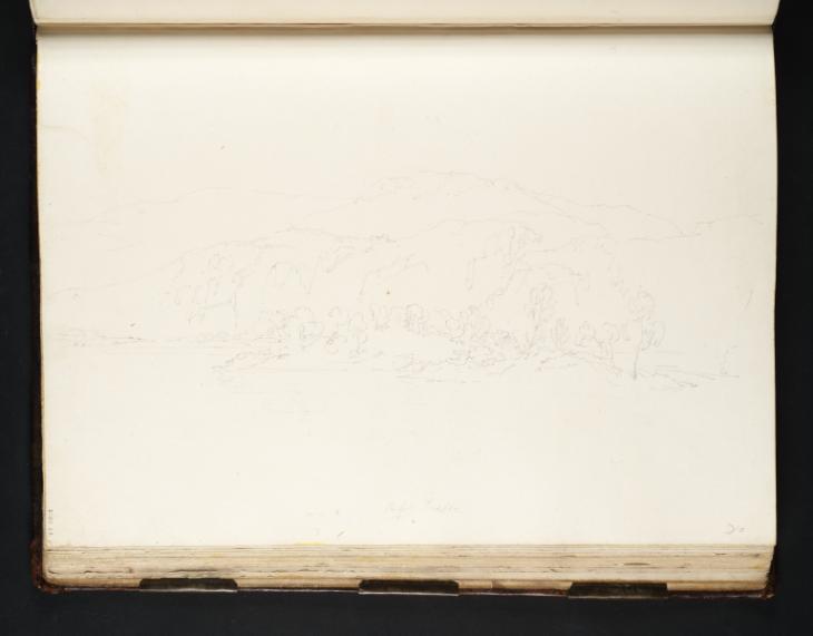 Joseph Mallord William Turner, ‘Derwentwater: Walla Crag and Falcon Crag from Hawse End’ 1797