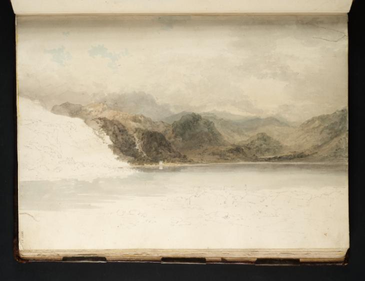 Joseph Mallord William Turner, ‘The Head of Derwentwater with Lodore Falls, Looking into Borrowdale’ 1797