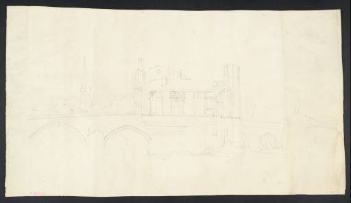 Joseph Mallord William Turner, ‘The Chantry on Wakefield Bridge’ 1797-8