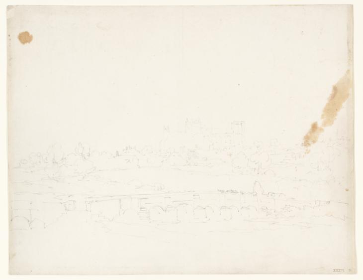 Joseph Mallord William Turner, ‘Ripon: The Cathedral Seen from the North’ 1797