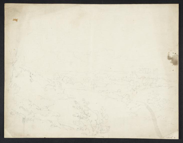 Joseph Mallord William Turner, ‘Ripon: Distant View with the Cathedral’ 1797