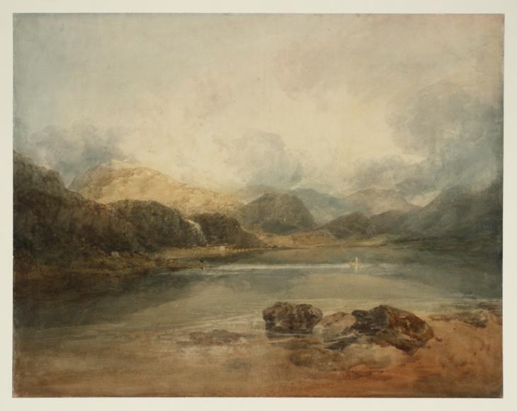 Joseph Mallord William Turner, ‘Derwentwater, with the Falls of Lodore’ 1797-8