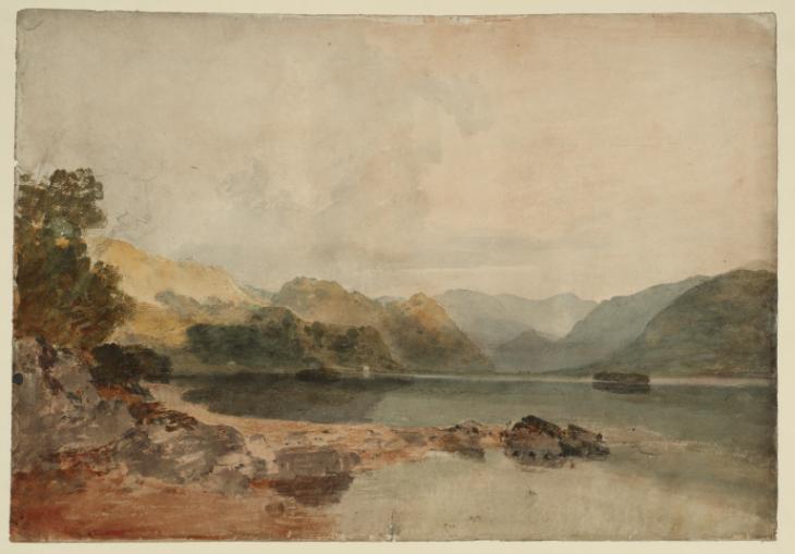 Joseph Mallord William Turner, ‘Derwentwater from Friar's Crag’ ?1801