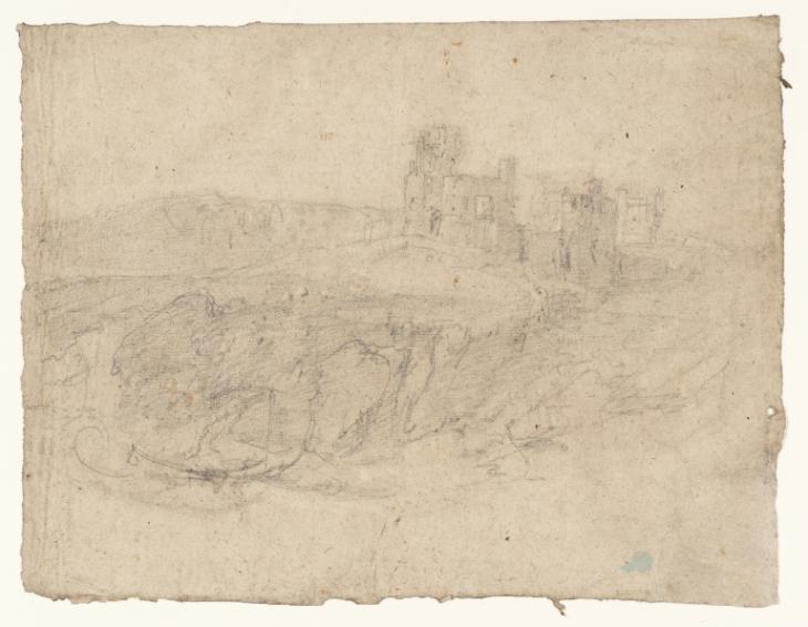 Joseph Mallord William Turner, ‘Dunstanburgh Castle from the East’ 1797-8