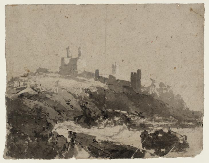 Joseph Mallord William Turner, ‘Dunstanburgh Castle from the South’ 1797-8