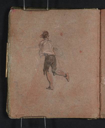 Joseph Mallord William Turner, ‘A Boy Running, Seen from Behind’ 1796-7