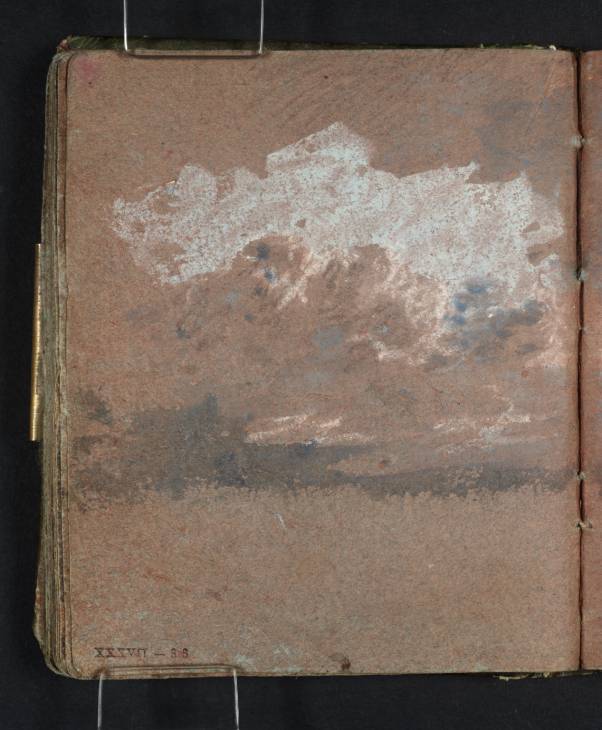 Joseph Mallord William Turner, ‘Study of Clouds’ 1796-7