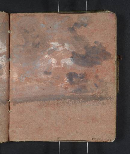 Joseph Mallord William Turner, ‘Study of Clouds’ 1796-7