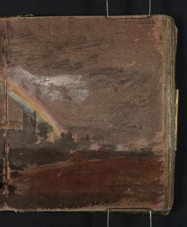 Joseph Mallord William Turner, ‘A Church, with a Rainbow’ 1796-7