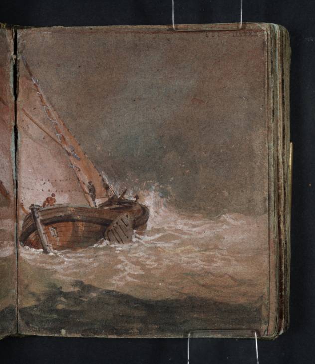 Joseph Mallord William Turner, ‘A Fishing Boat Running before the Wind’ 1796-7