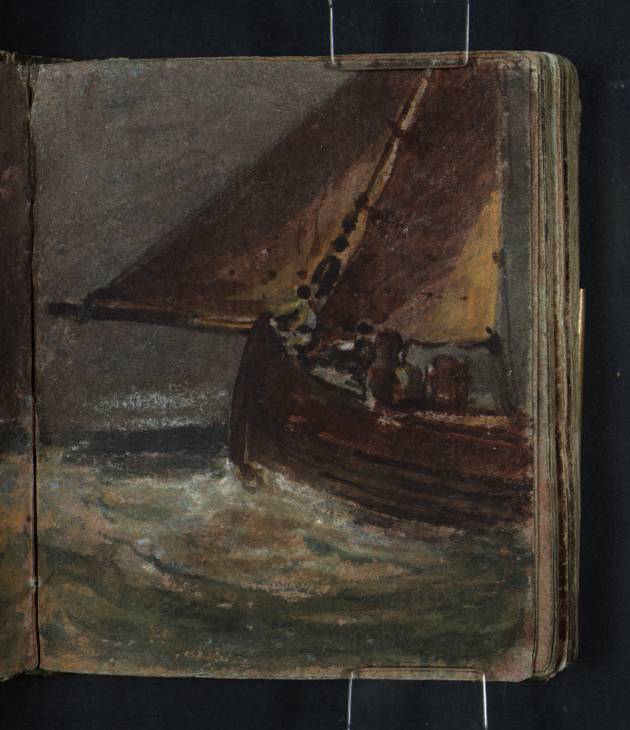 Joseph Mallord William Turner, ‘Two Fishing Boats at Sea’ 1796-7