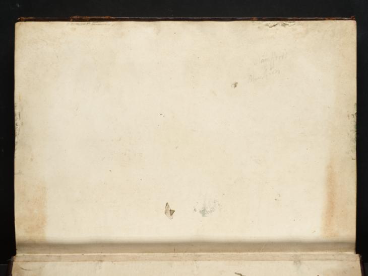 Joseph Mallord William Turner, ‘Inscription by Turner: An Address’ 1798