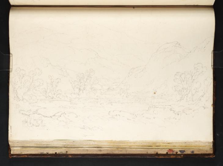 Joseph Mallord William Turner, ‘A Valley in Snowdonia’ 1798