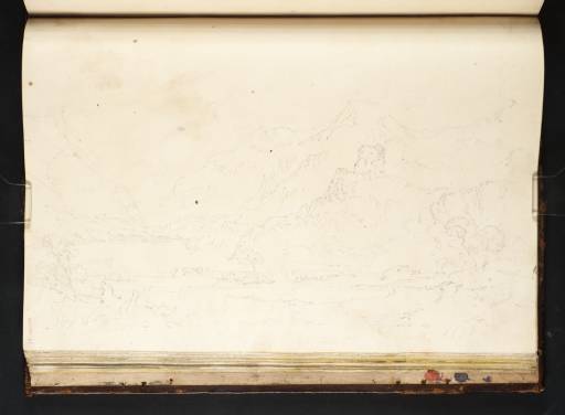 Joseph Mallord William Turner, ‘Dolbadarn Castle and Lake Llanberis’ 1798