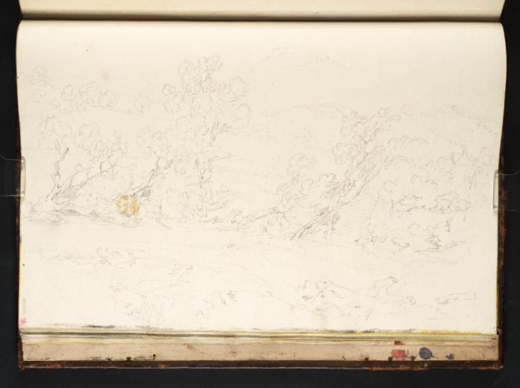 Joseph Mallord William Turner, ‘View on the Dee, with Dinas Brân in the Distance’ 1798