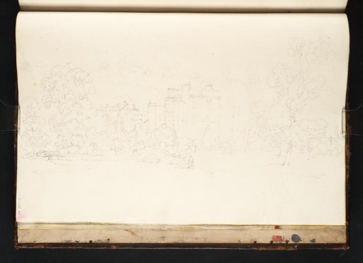 Joseph Mallord William Turner, ‘Hampton Court, Herefordshire, from the North-East’ 1798
