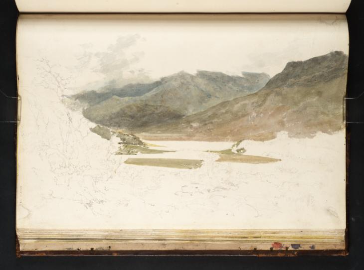 Joseph Mallord William Turner, ‘View from Capel Curig towards Snowdon, with the Mountains under Cloud’ 1798