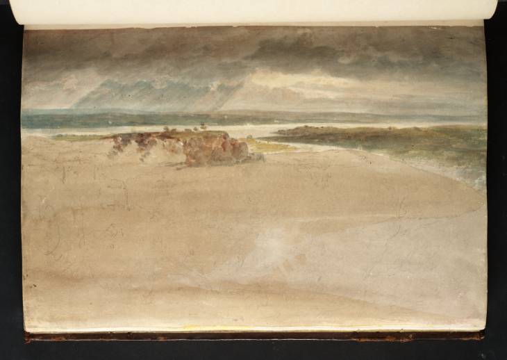 Joseph Mallord William Turner, ‘Panoramic View of the Junction of the Rivers Severn and Wye’ 1798