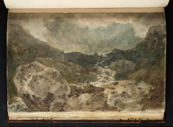 Joseph Mallord William Turner, ‘Cader Idris: Looking up towards Llyn Cau’ 1798