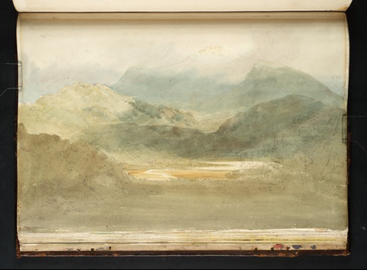 Joseph Mallord William Turner, ‘Snowdon from the Valley of the Seiont’ 1798