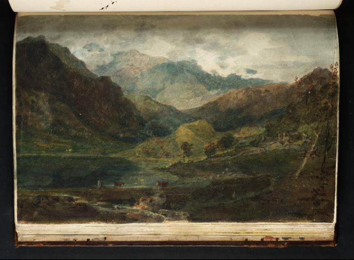 Joseph Mallord William Turner, ‘A Lake among Mountains’ 1798