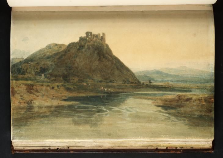 Joseph Mallord William Turner, ‘Dryslwyn Castle on a Steep Hill above the River Tywi (Towy)’ 1798