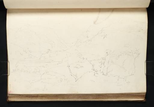 Joseph Mallord William Turner, ‘Dolbadarn Castle, Llanberis, with Glyder Fawr and Snowdon’ 1798