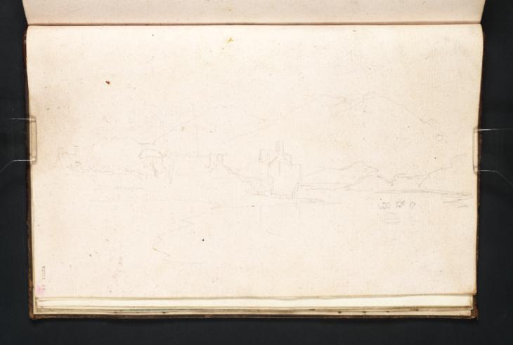 Joseph Mallord William Turner, ‘Tygwyn Ferry, Looking ?North or North-East, with a Few Houses in the Mid-Distance’ 1798