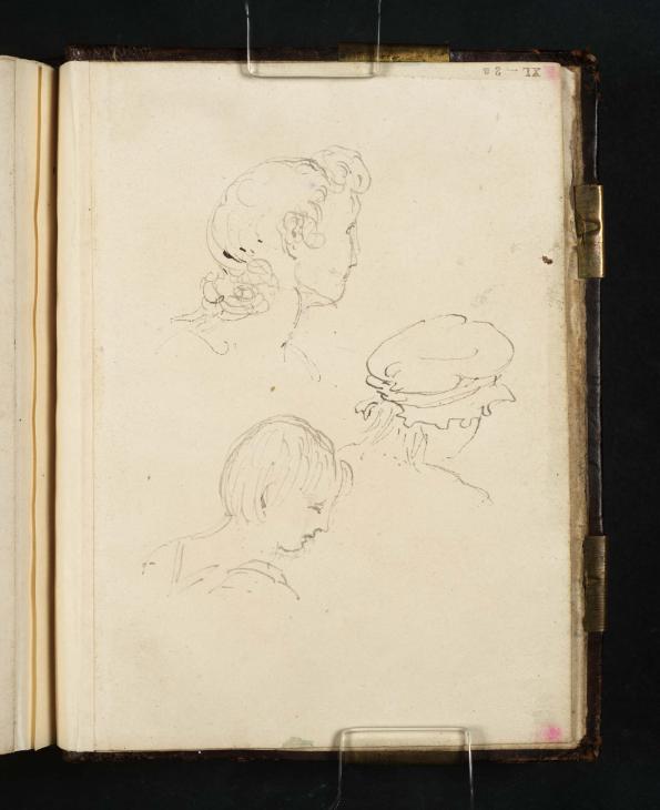 Joseph Mallord William Turner, ‘Girls' Heads’ 1798